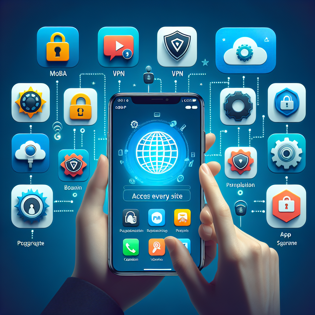 En uygun VPN programları hangileri ? Mobilde her siteye ulaşmak için VPN realistic style