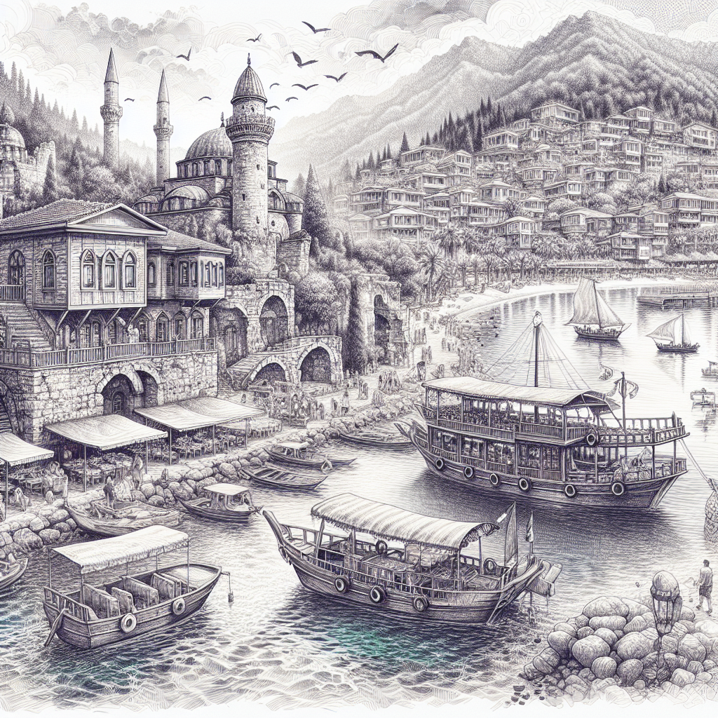Marmarisin Gezilecek En Güzel 10 Yeri realistic style