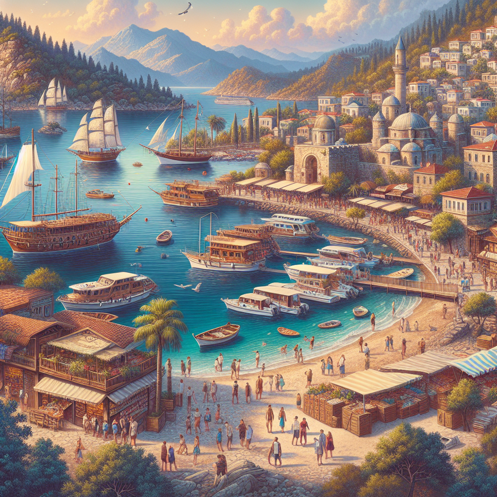 Marmarisin Gezilecek En Güzel 10 Yeri realistic style