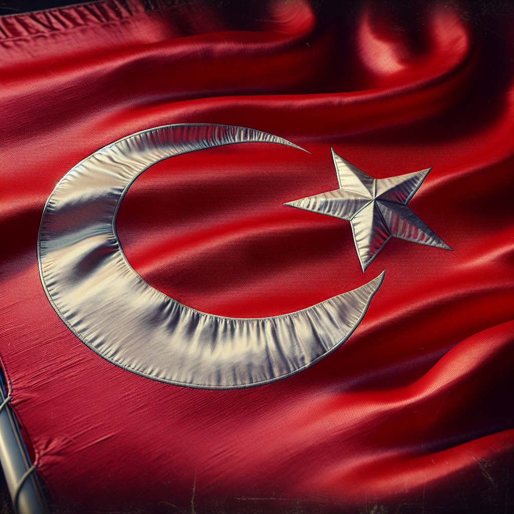 Türk Bayrağındaki Ay ve Yıldız Nereden Geliyor ? İşte Şanlı Türk Bayrağımızın Tarihi realistic style.