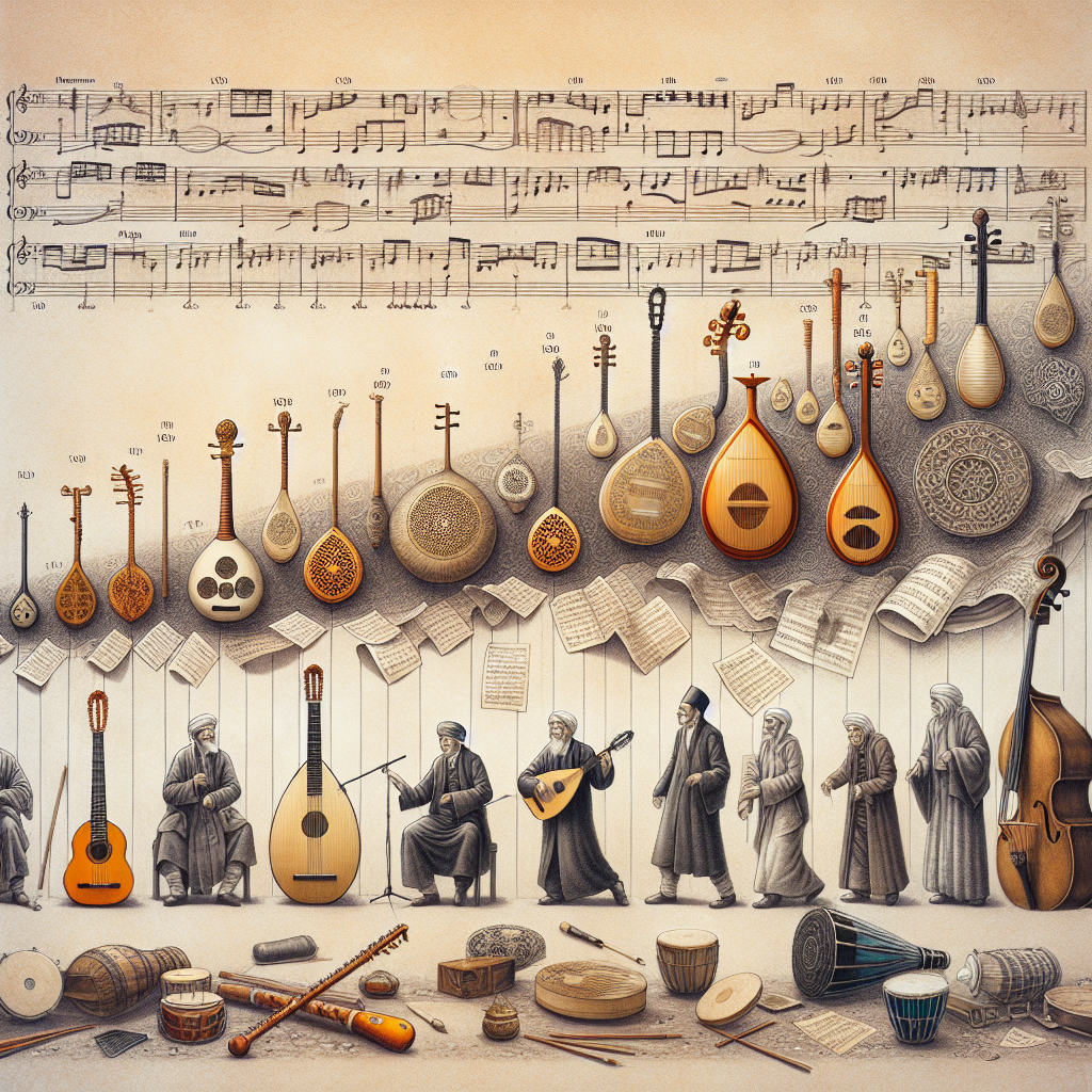 Geçmişten Günümüze Türk Sanat Müziği realistic style