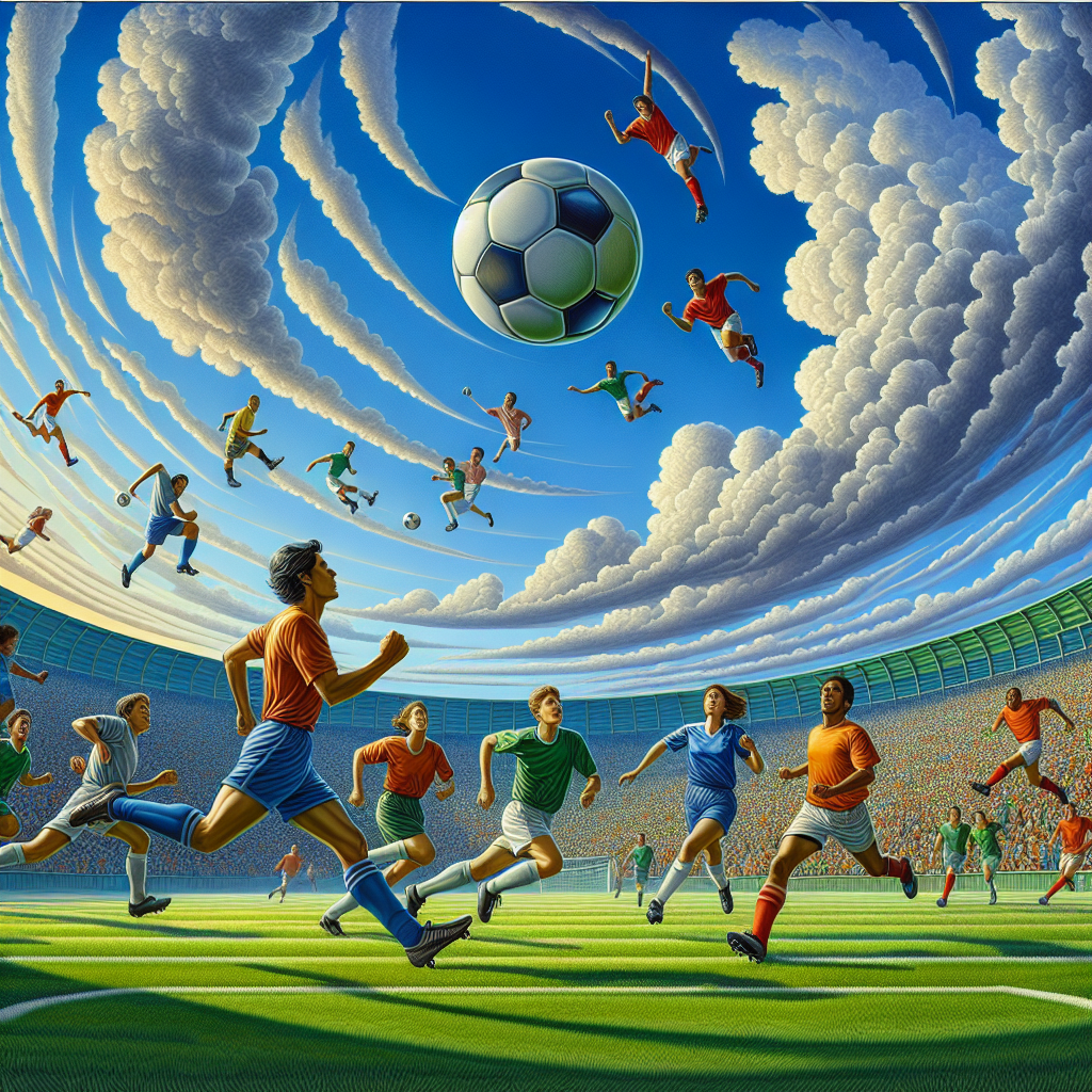 Rüyada Futbol Oynamak Ne anlama gelmektedir ? işte Detaylı olarak Rüyanın Açıklaması! realistic style