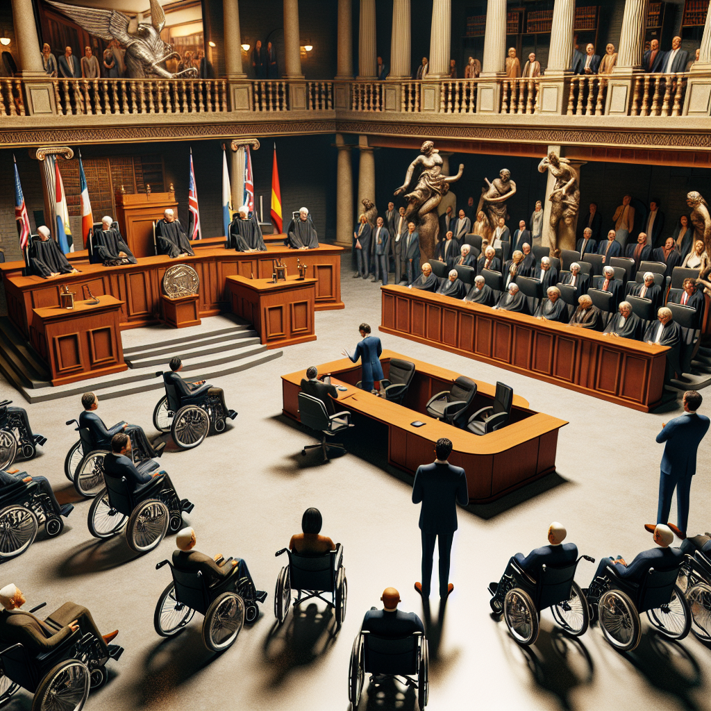 Engelli Araç Yasası Anayasa Mahkemesi Kararı 2025 realistic style