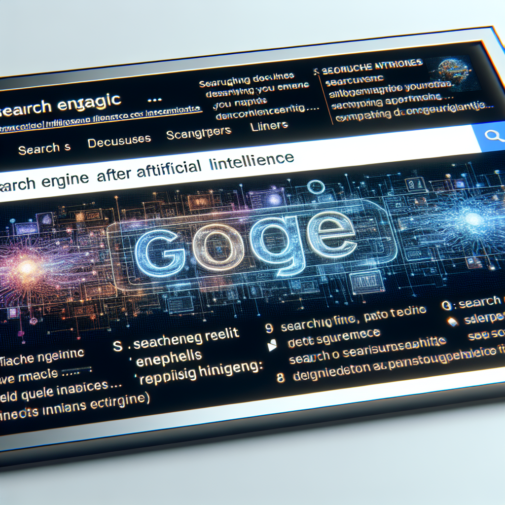 Google Aramaları Yapay Zeka Çıkışından Sonra Geriliyor.. realistic style.