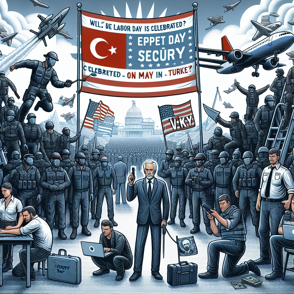 Türkiye'de İşçi Bayramı 1 Mayıs Kutlanacak mı ? İmamoğlu İçerde, güvenlik önemleri bekleniyor realistic style.