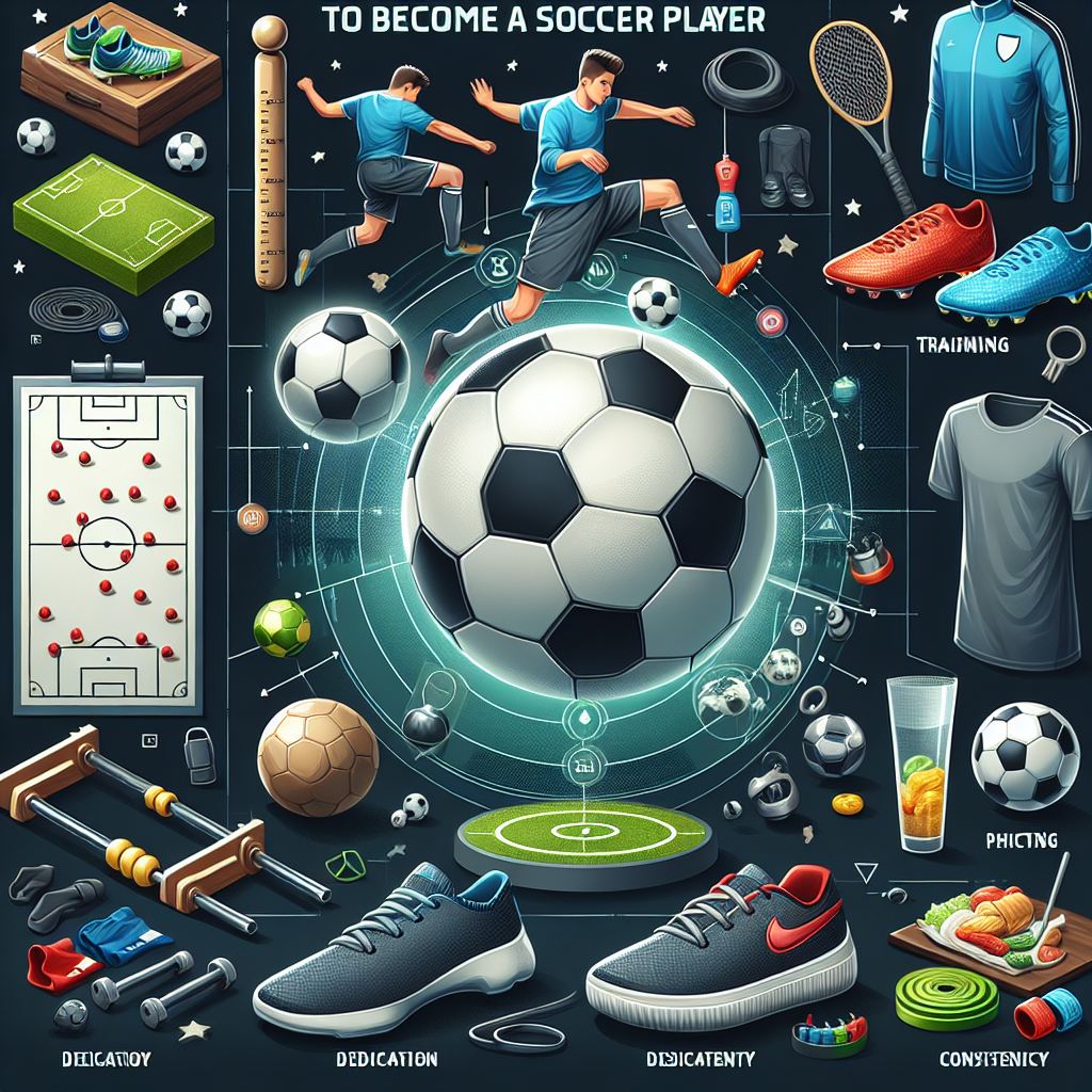 Futbolcu olmak için nelere ihtiyacınız var ? işte kapsamlı bir rehber realistic style