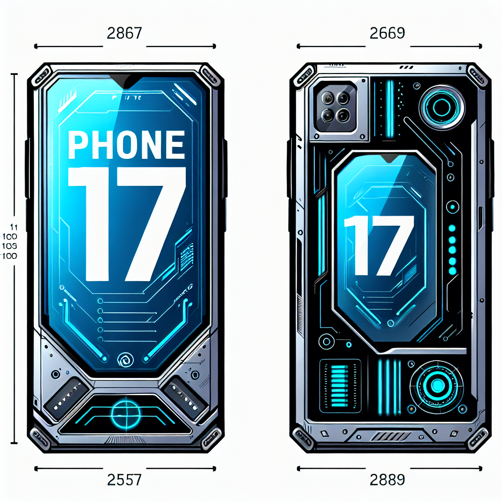 Yeni IPhone 17 Nasıl olacak işte tüm detaylar realistic style
