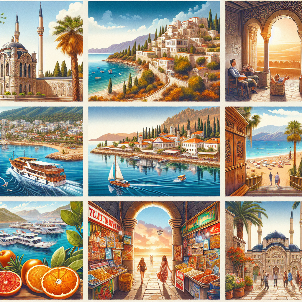 Marmarisin Gezilecek En Güzel 10 Yeri realistic style