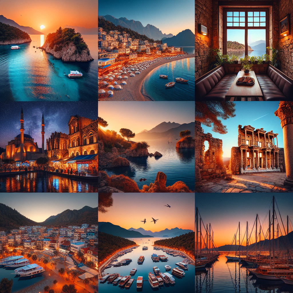 Marmarisin Gezilecek En Güzel 10 Yeri realistic style