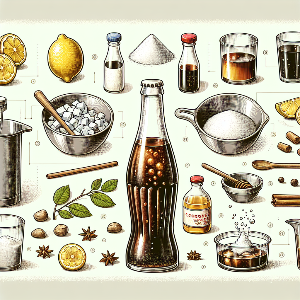 Evde kola nasıl yapılır ? Boykot ürünlerinin sayısı artarken, evde kolanızı kendiniz yapın realistic style