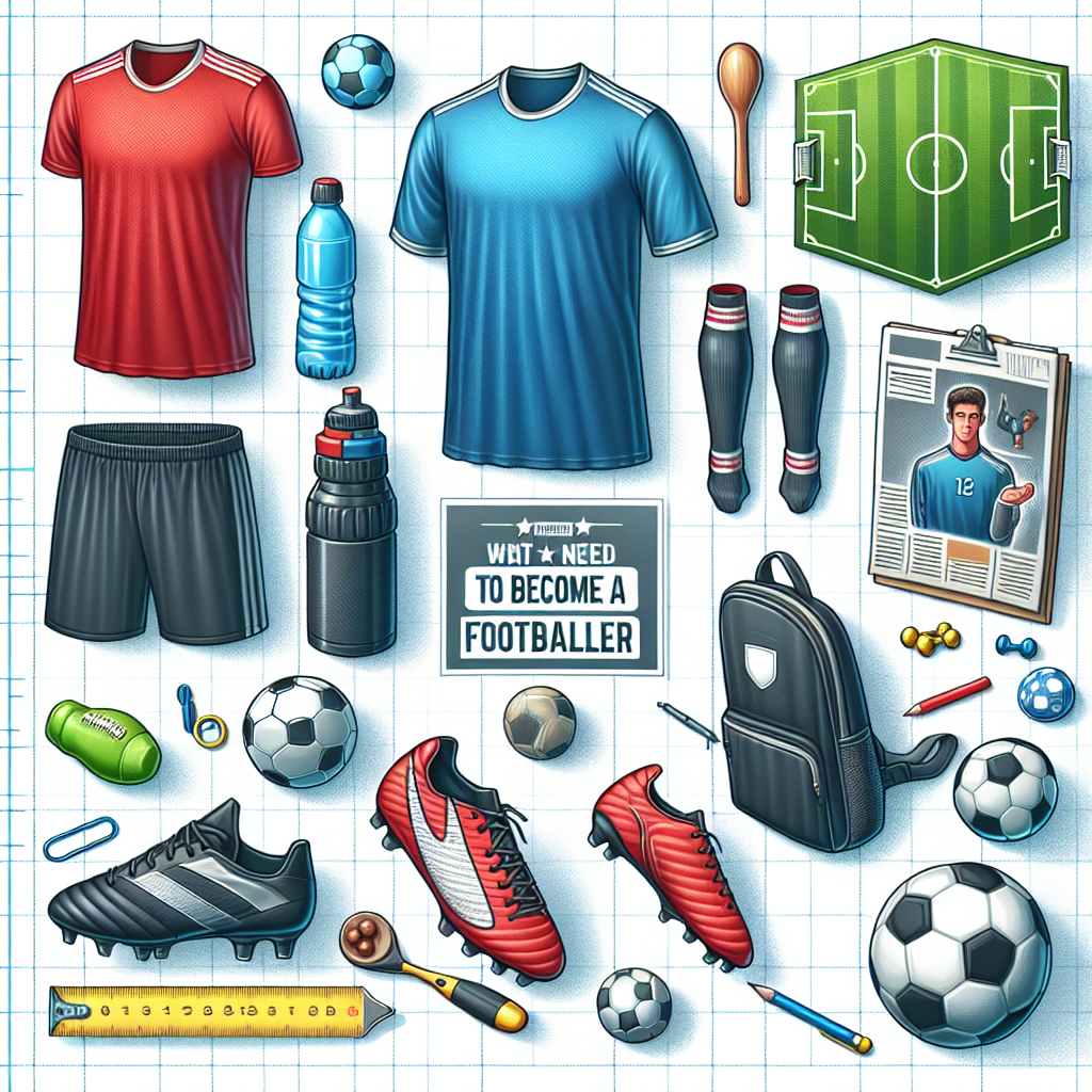 Futbolcu olmak için nelere ihtiyacınız var ? işte kapsamlı bir rehber realistic style
