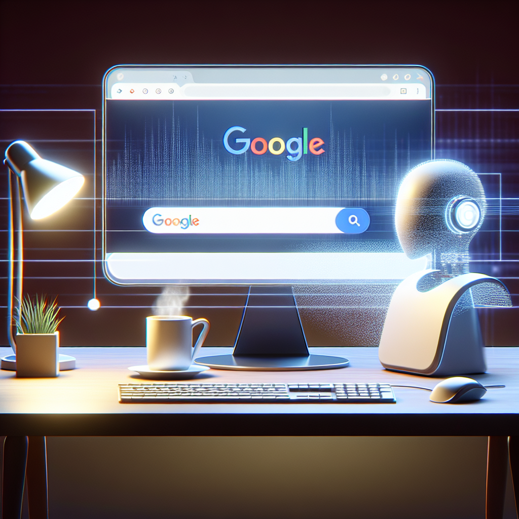 Google Aramaları Yapay Zeka Çıkışından Sonra Geriliyor.. realistic style.