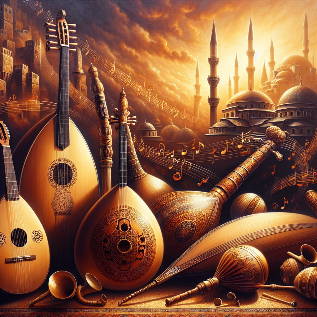 Geçmişten Günümüze Türk Sanat Müziği realistic style