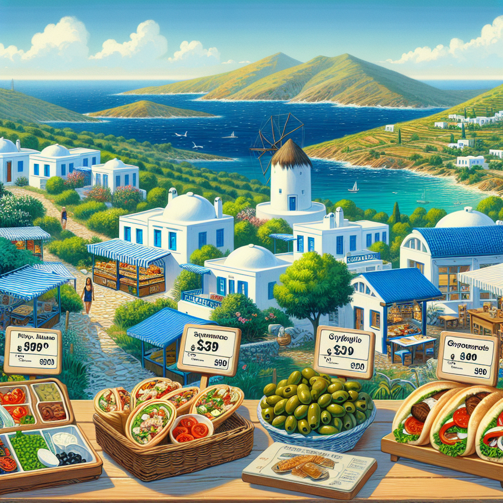 Yunan adaları tatilinin Türkiye'den ucuz olması realistic style