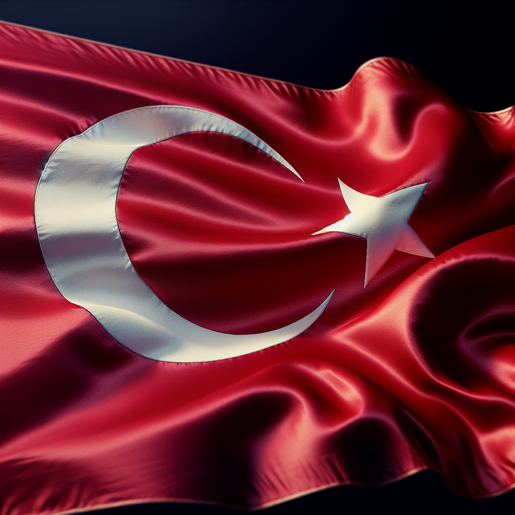 Türk Bayrağındaki Ay ve Yıldız Nereden Geliyor ? İşte Şanlı Türk Bayrağımızın Tarihi realistic style.