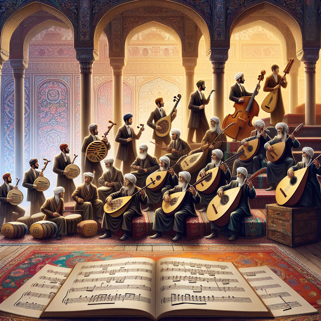 Geçmişten Günümüze Türk Sanat Müziği realistic style