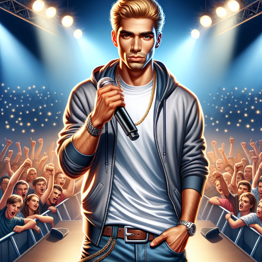 ABD'nin Rapstar Eminem Kariyeri Dudak Uçuklatıyor! realistic style