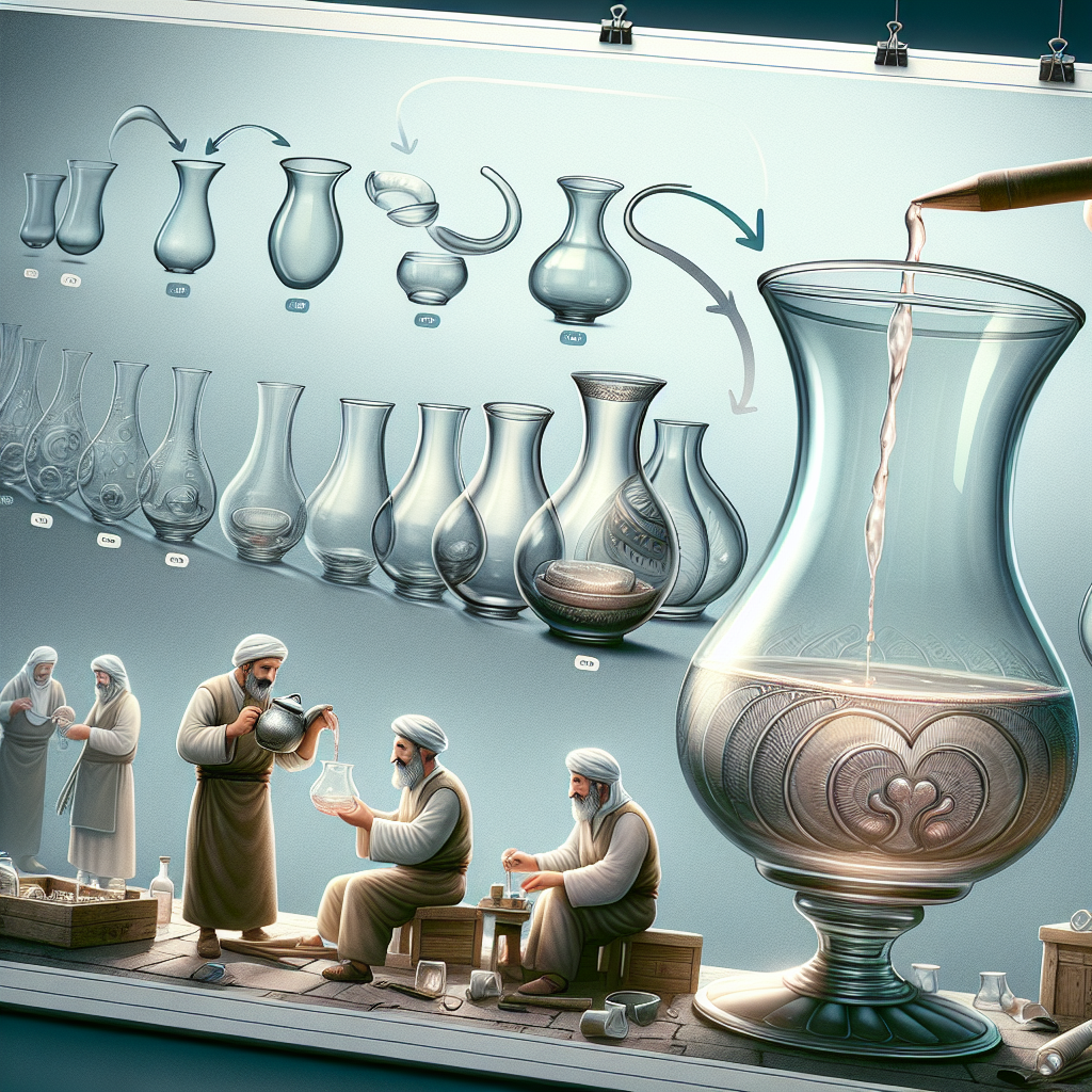 Cam bardağının tarihçesi realistic style
