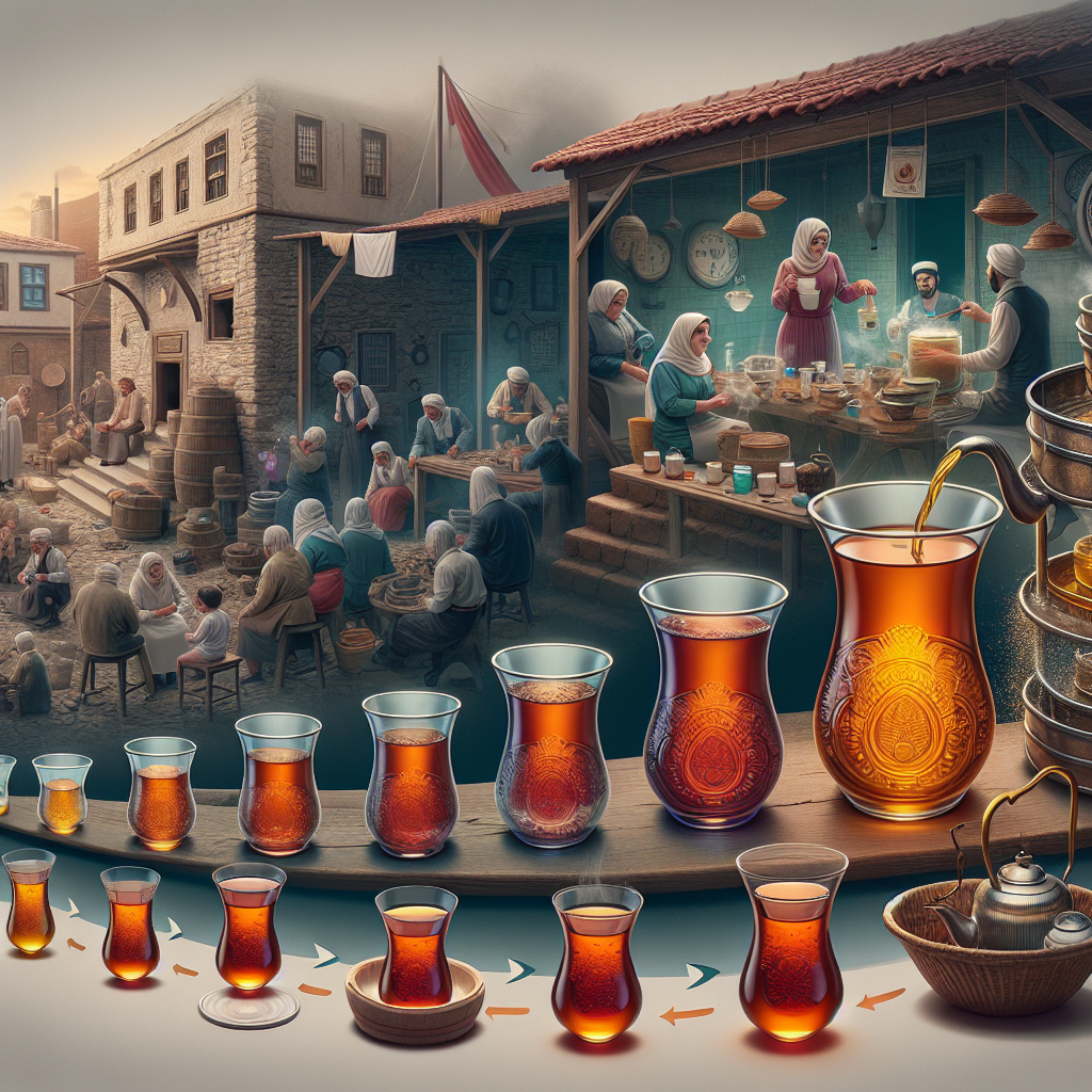 Cam bardağının tarihçesi realistic style