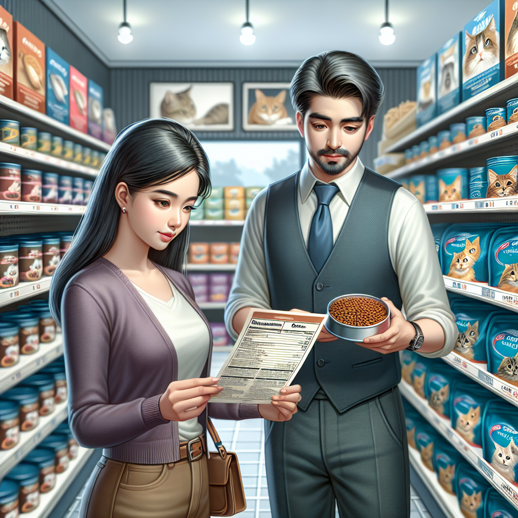Kedi Maması Alırken Nelere Dikkat Etmeliyiz ? realistic style.