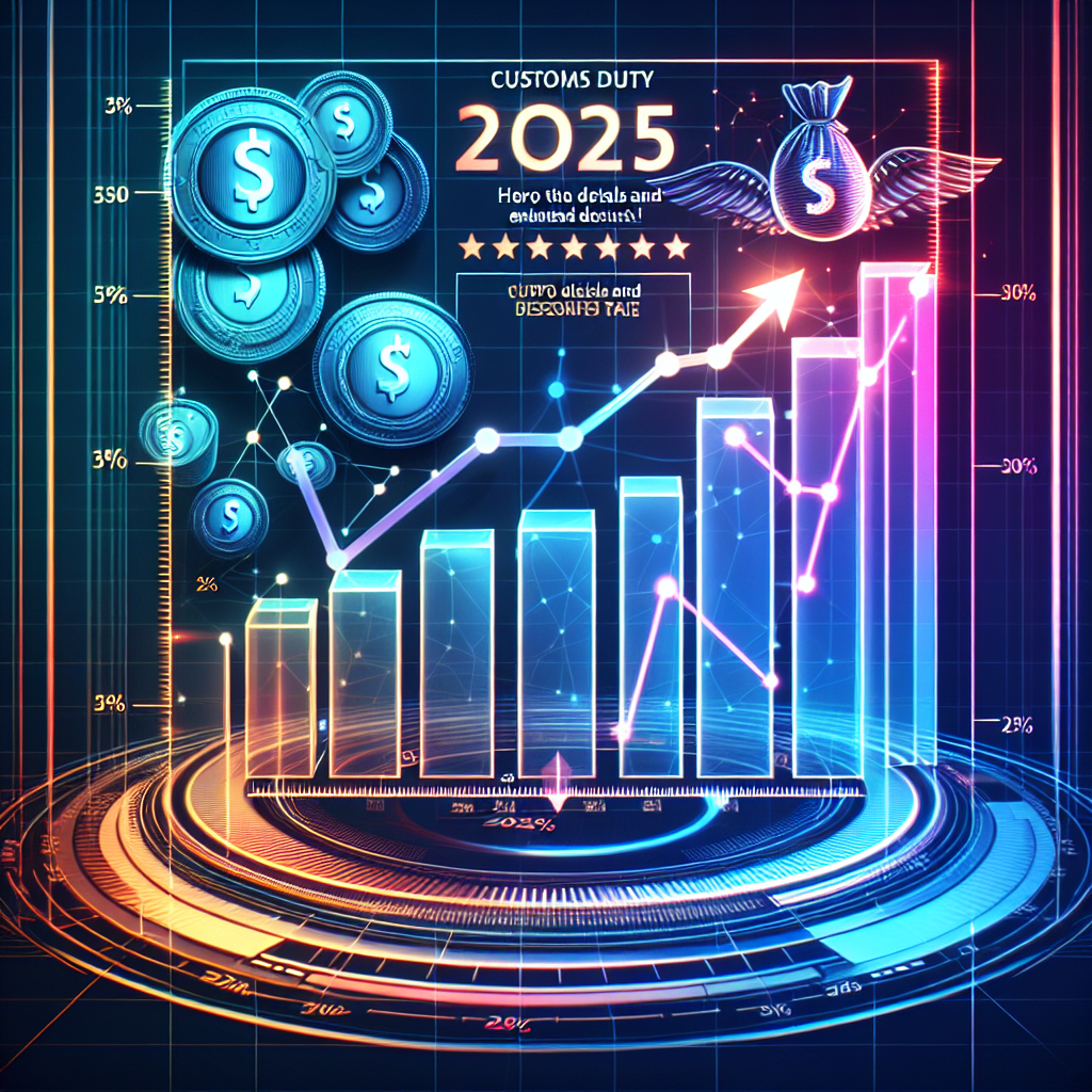 Gümrük Vergisi 2025'de ne olacak ? İşte Detaylar ve Tahmini indirimler! realistic style.