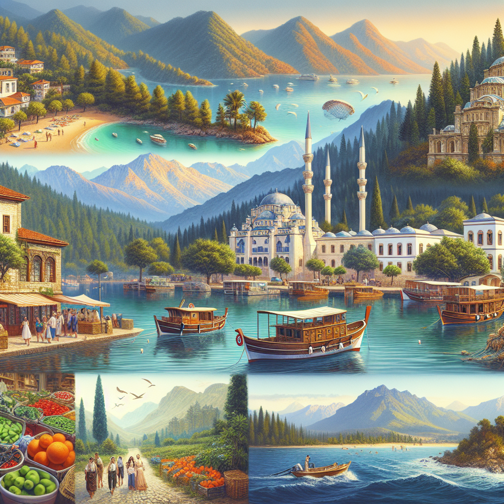 Marmarisin Gezilecek En Güzel 10 Yeri realistic style