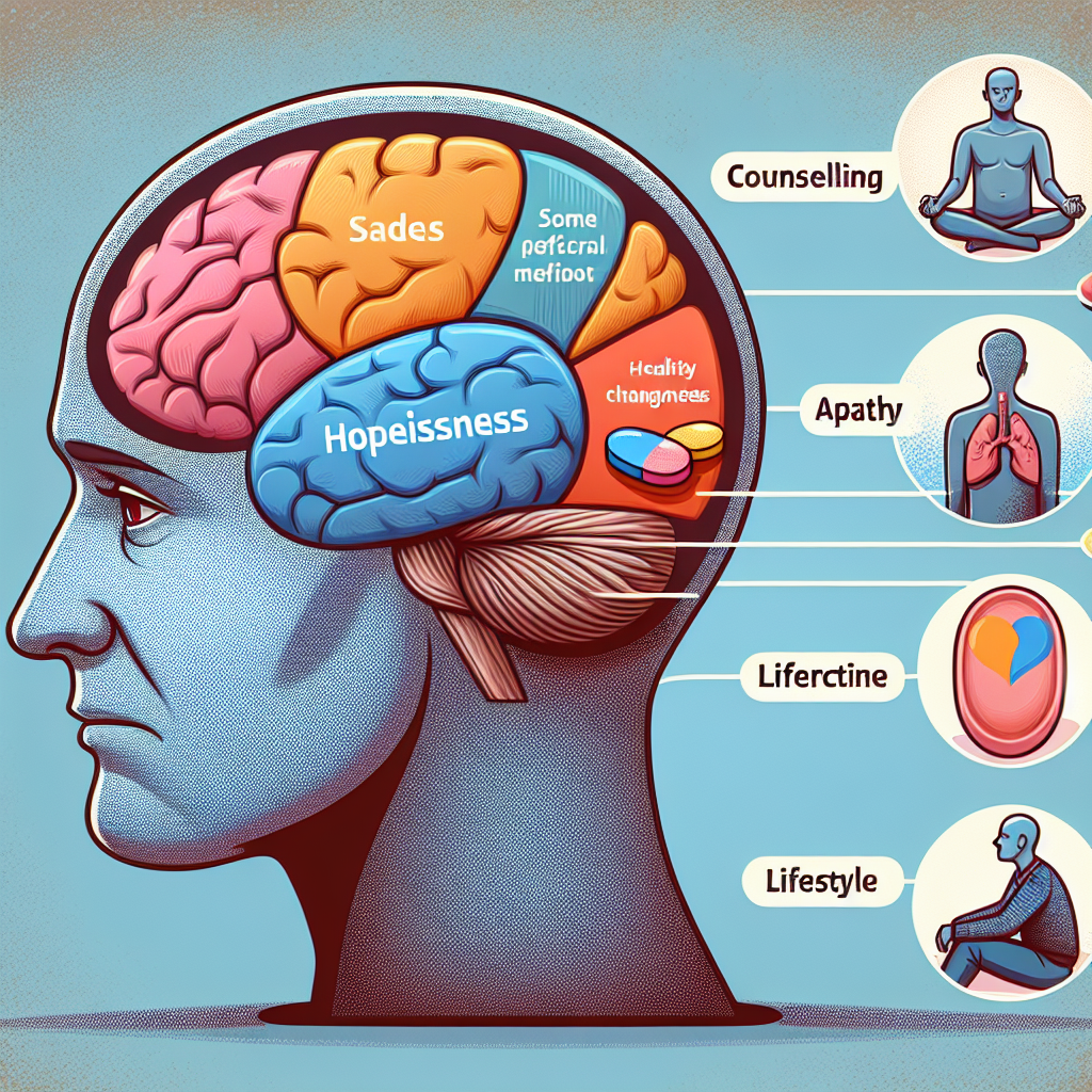 Depresyon aslında nedir ve nasıl geçer? realistic style