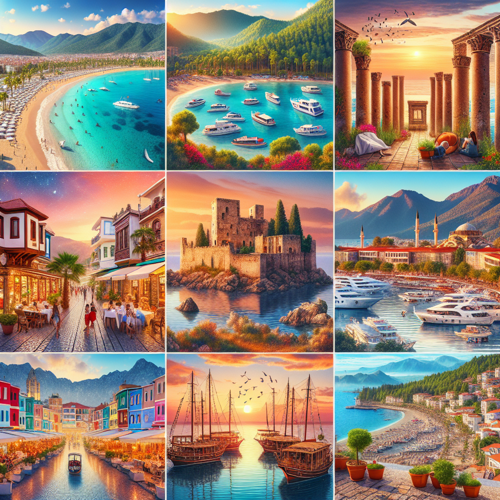 Marmarisin Gezilecek En Güzel 10 Yeri realistic style