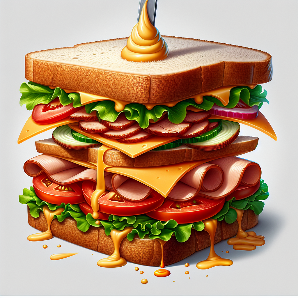 Doğru Sandviç Nasıl Olmalı ? Protein bombası bir tarif! realistic style.