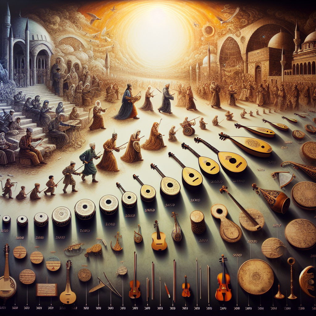 Geçmişten Günümüze Türk Sanat Müziği realistic style