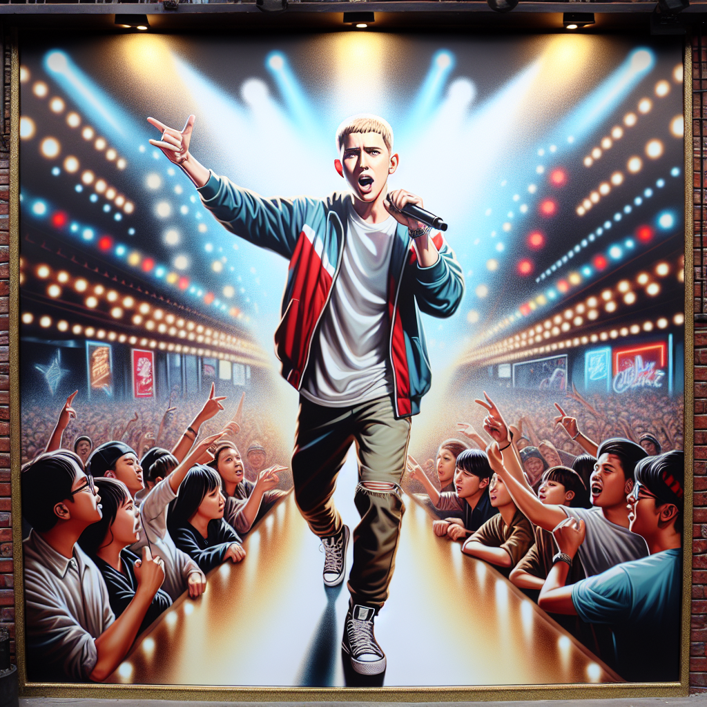 ABD'nin Rapstar Eminem Kariyeri Dudak Uçuklatıyor! realistic style