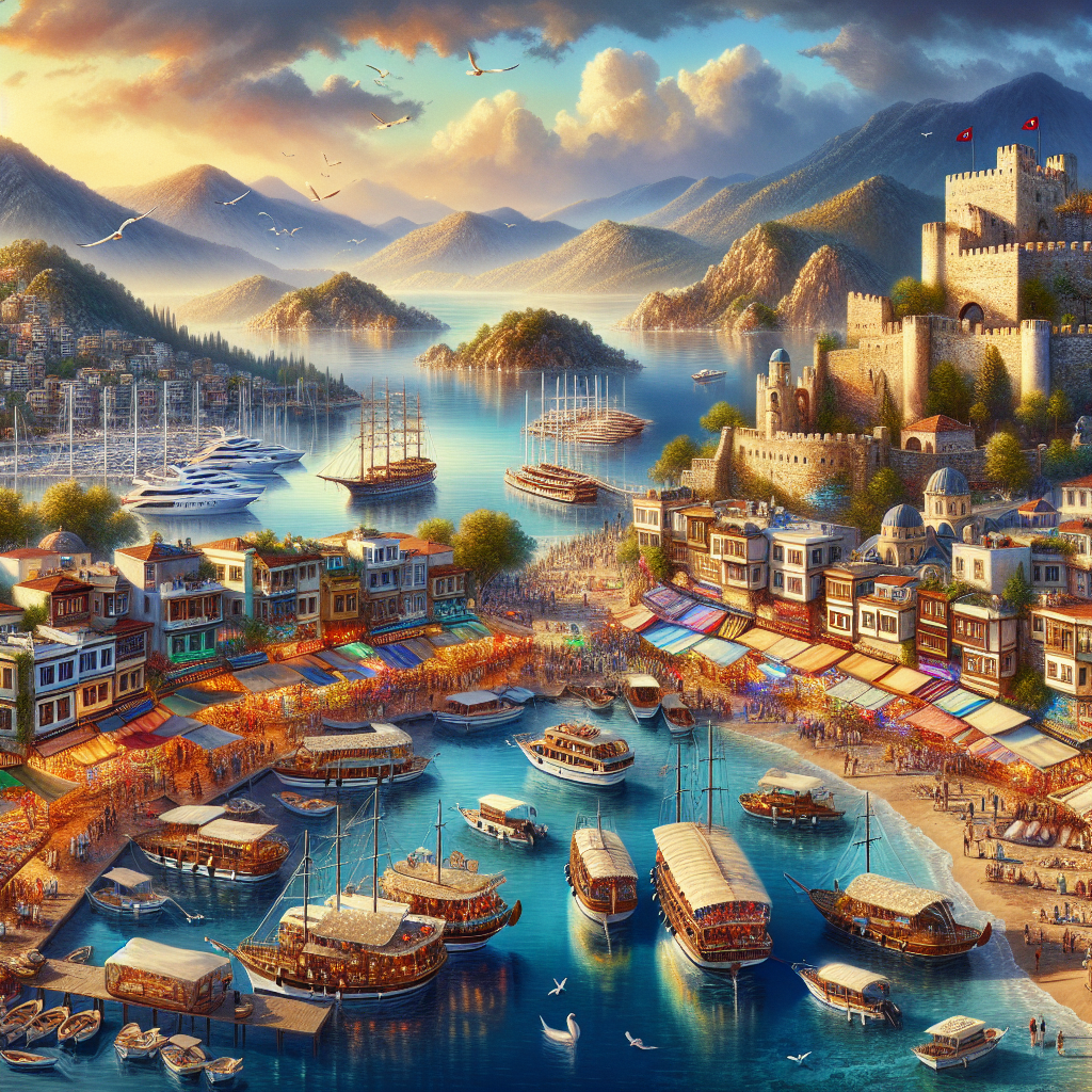 Marmarisin Gezilecek En Güzel 10 Yeri realistic style