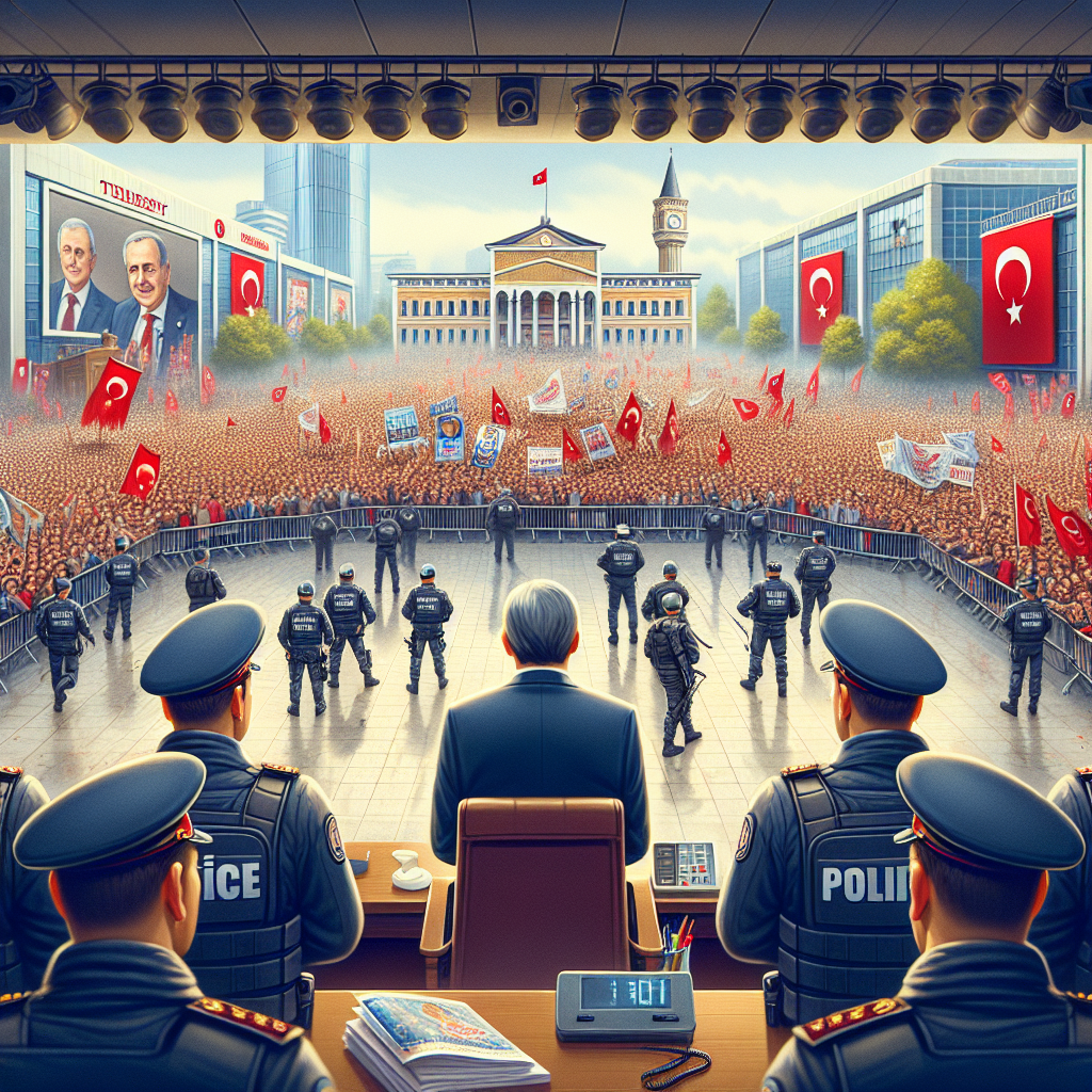 Türkiye'de İşçi Bayramı 1 Mayıs Kutlanacak mı ? İmamoğlu İçerde, güvenlik önemleri bekleniyor realistic style.