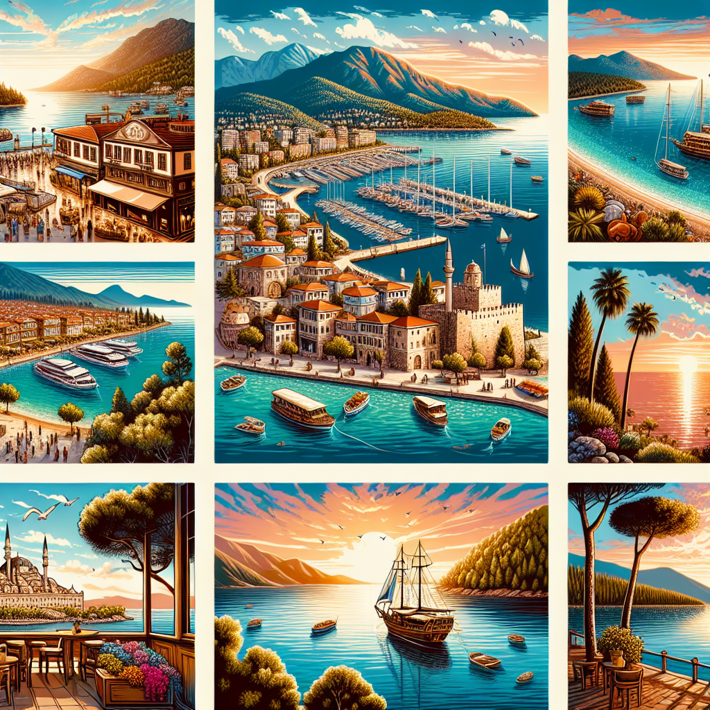 Marmarisin Gezilecek En Güzel 10 Yeri realistic style