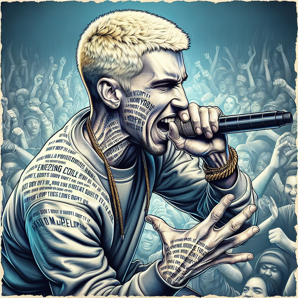 ABD'nin Rapstar Eminem Kariyeri Dudak Uçuklatıyor! realistic style