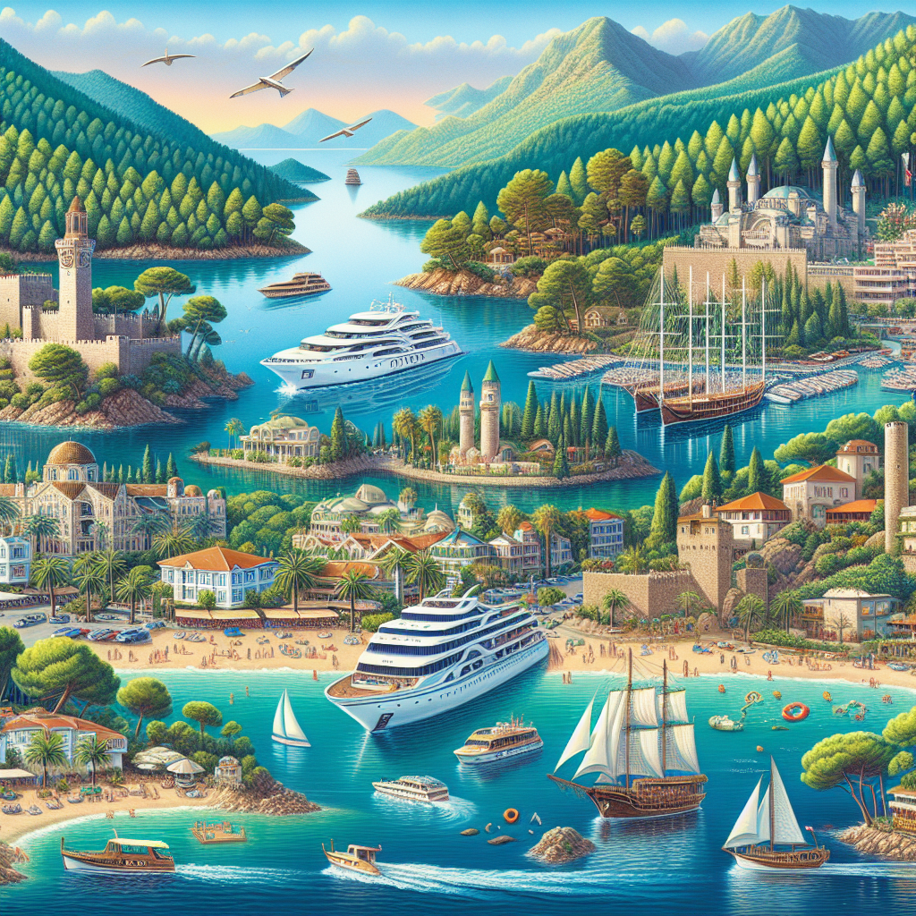 Marmarisin Gezilecek En Güzel 10 Yeri realistic style