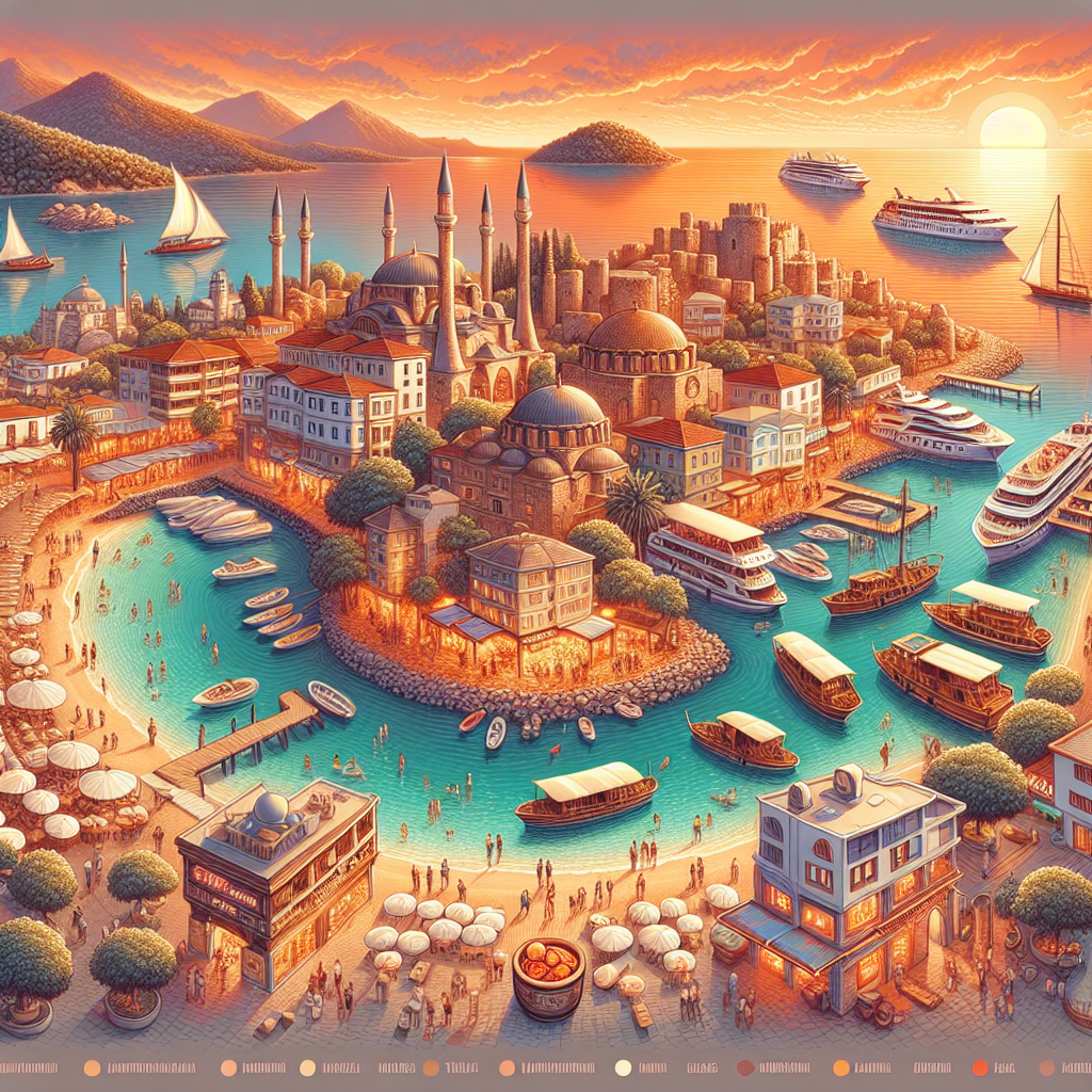 Marmarisin Gezilecek En Güzel 10 Yeri realistic style