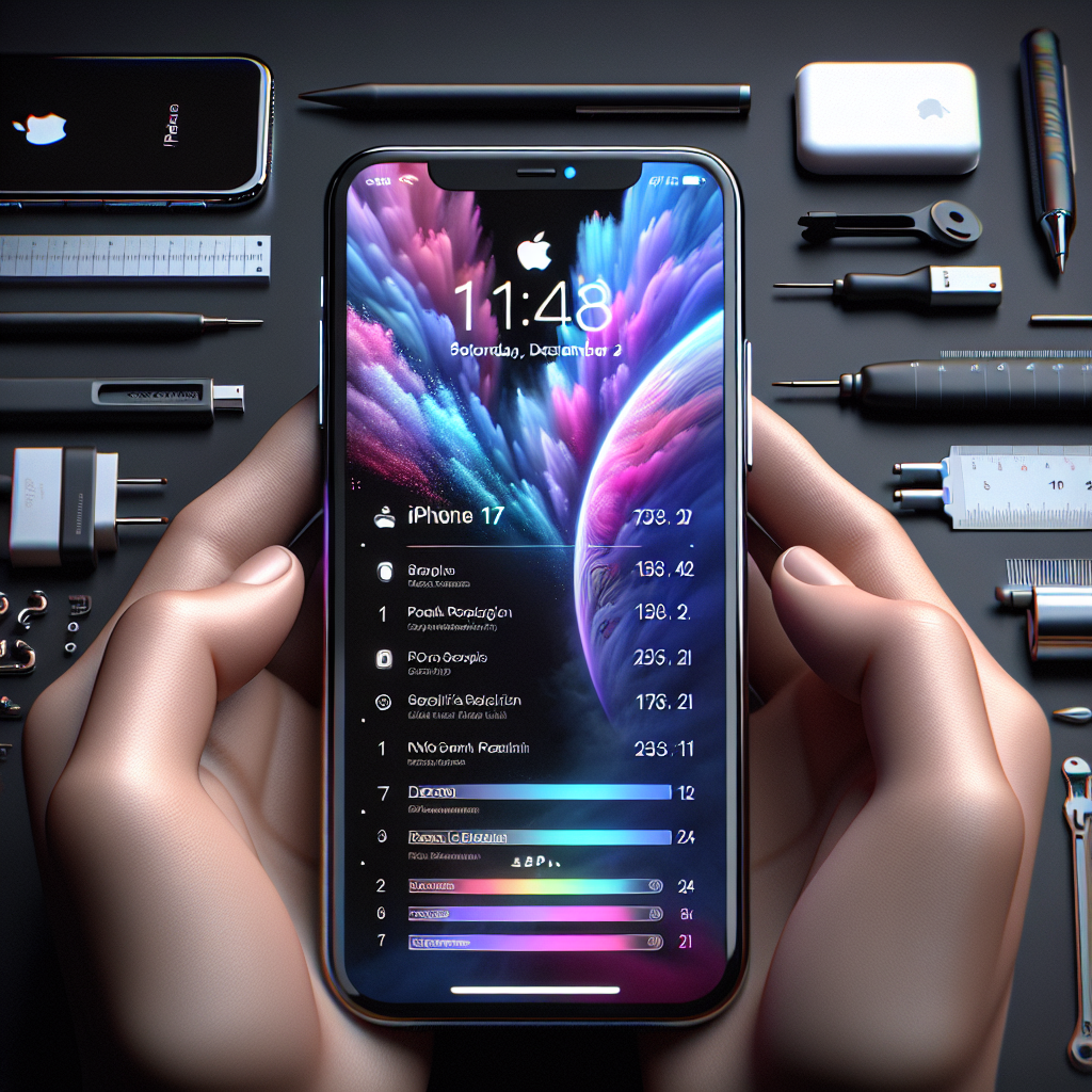 Yeni IPhone 17 Nasıl olacak işte tüm detaylar realistic style