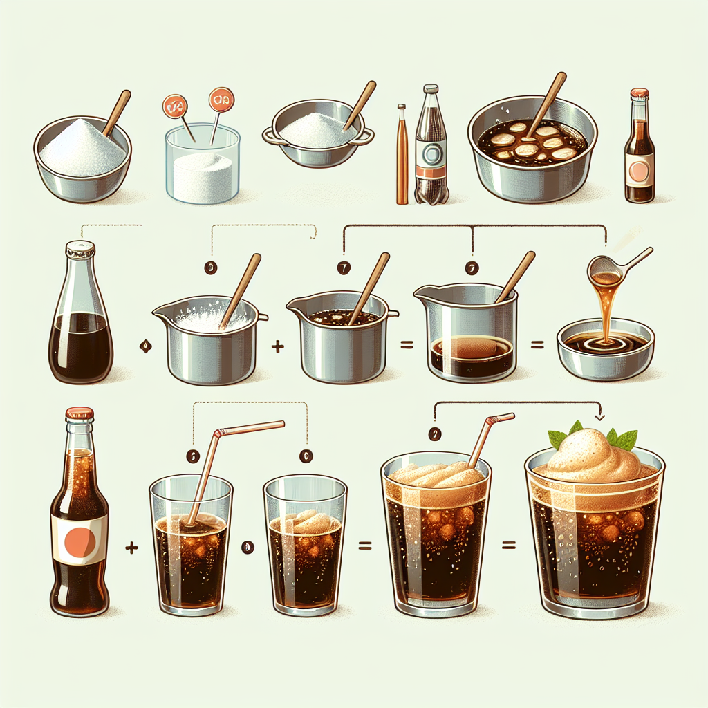 Evde kola nasıl yapılır ? Boykot ürünlerinin sayısı artarken, evde kolanızı kendiniz yapın realistic style