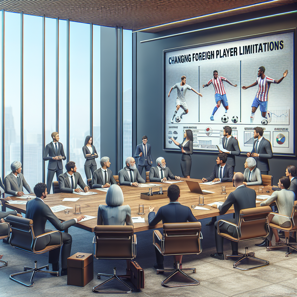Futbolda Yabancı Sınırı Değişiyor, TFF'nin yeni planı tartışılıyor realistic style.