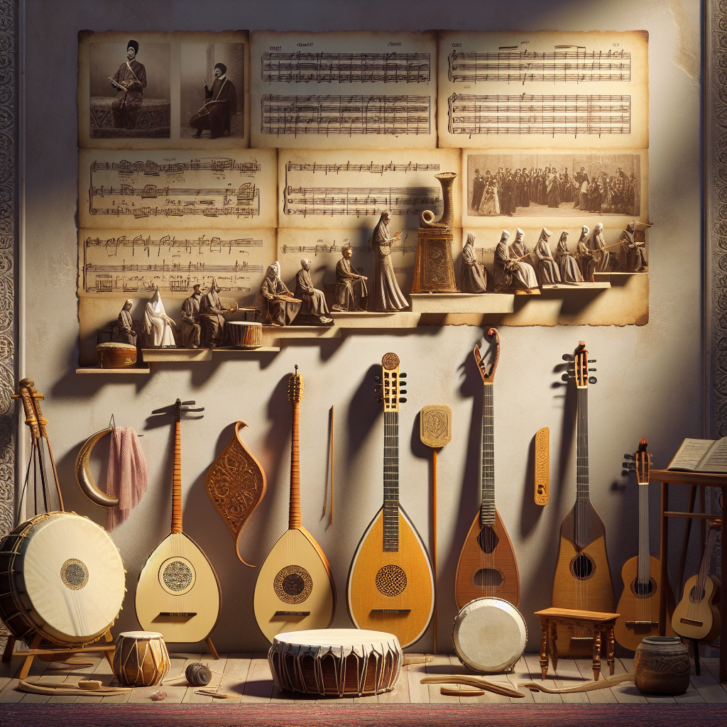 Geçmişten Günümüze Türk Sanat Müziği realistic style