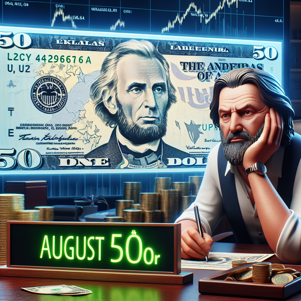 Ağustos'da dolar kuru için 50 TL bekleniyor. Uzmanlar bu konuda ne diyor ? realistic style