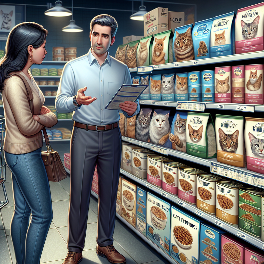 Kedi Maması Alırken Nelere Dikkat Etmeliyiz ? realistic style.