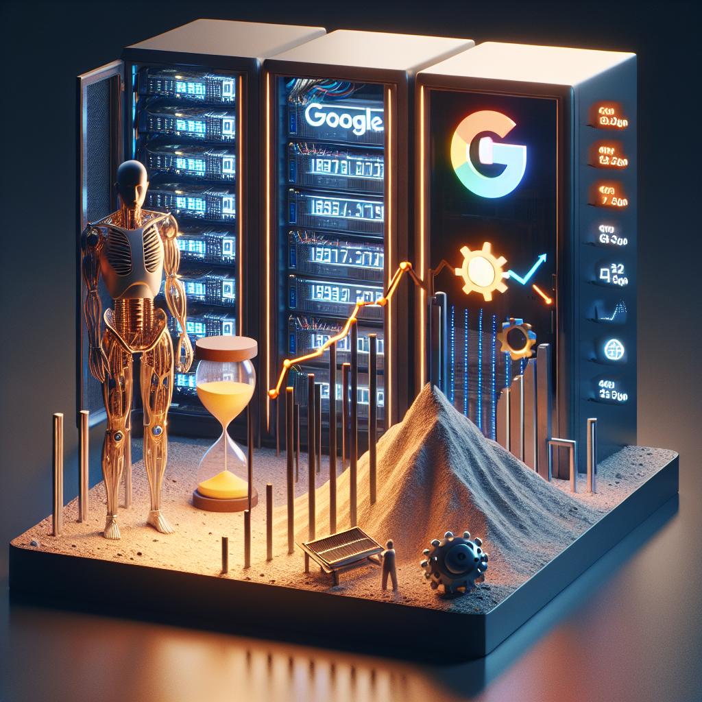 Google Aramaları Yapay Zeka Çıkışından Sonra Geriliyor.. realistic style.