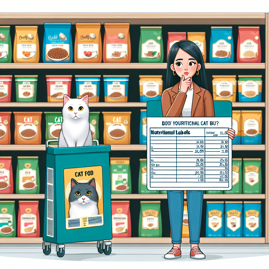Kedi Maması Alırken Nelere Dikkat Etmeliyiz ? realistic style.