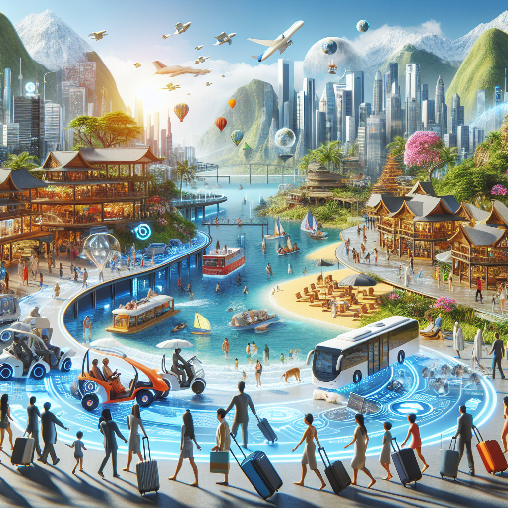 Haziran ile birlikte Turizm canlanması bekleniyor. Peki 2025'de Turizm nasıl olacak ? realistic style