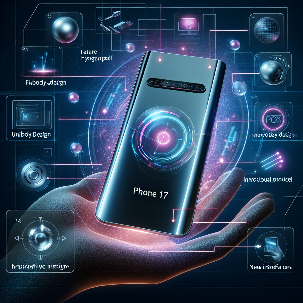Yeni IPhone 17 Nasıl olacak işte tüm detaylar realistic style