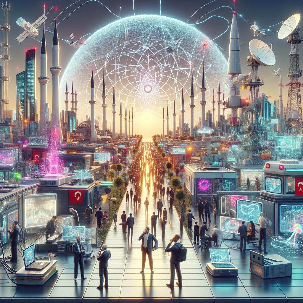 Türkiye'de internet alt yapısı 2025'de daha güçlü. İşte Detaylar.. realistic style.