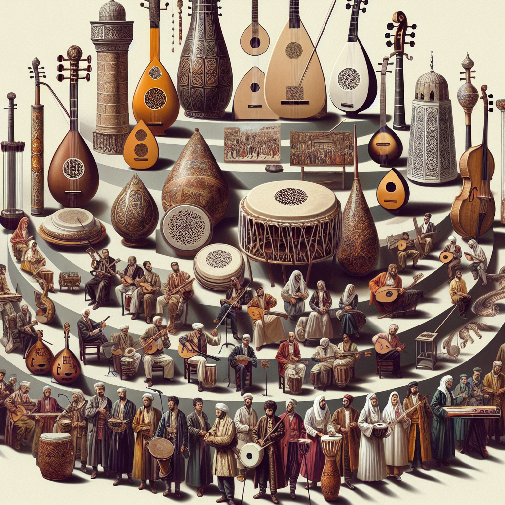 Geçmişten Günümüze Türk Sanat Müziği realistic style