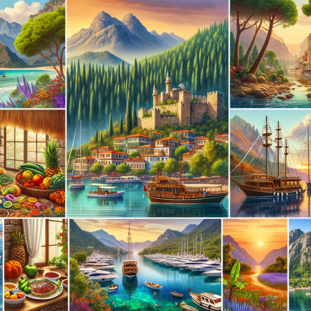 Marmarisin Gezilecek En Güzel 10 Yeri realistic style